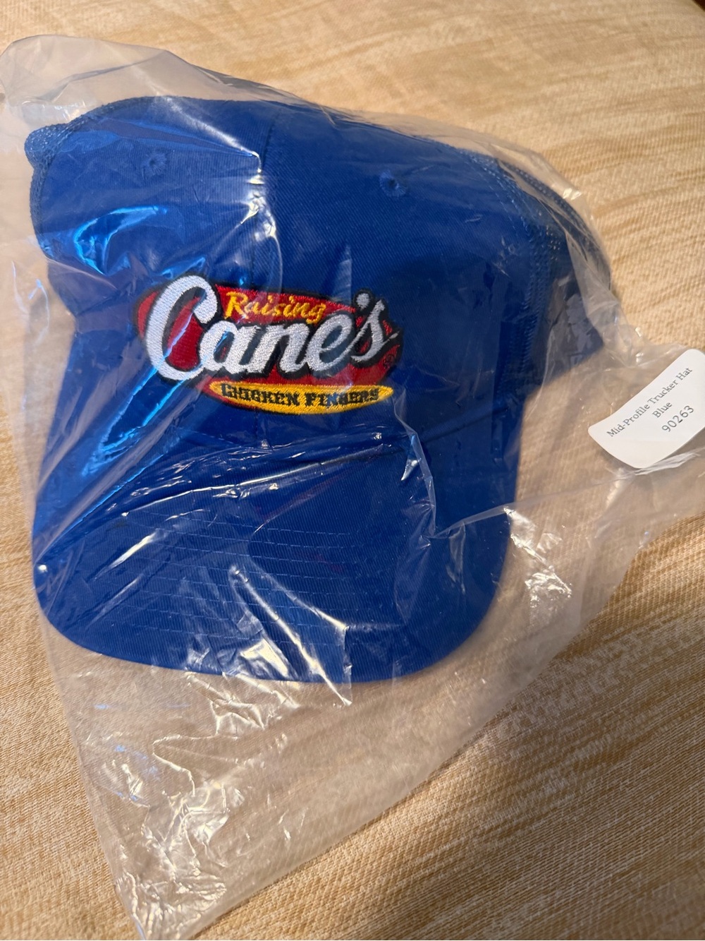 Raising Canes Blue Logo Cap